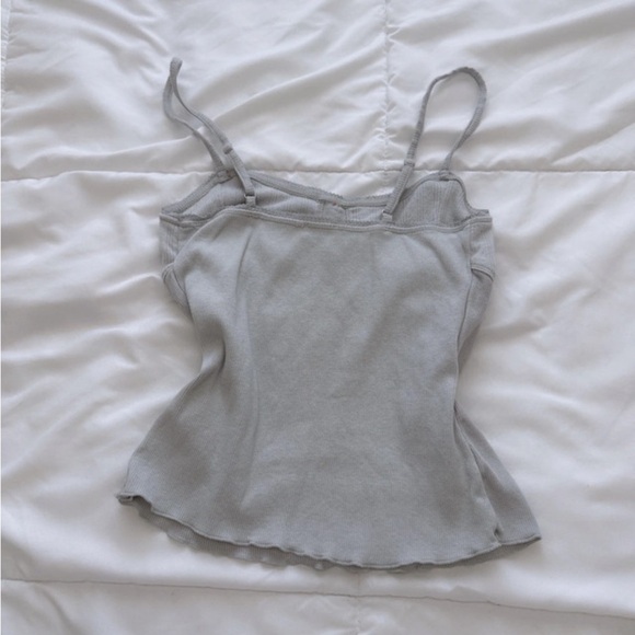 Intimately by Free People | Weekend Vibe Cami in Light Gray Size Small - Picture 6 of 7